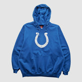 Indianapolis Colts NFL 2000s Hooded Pullover Sweatshirt - Blue Vintage - Fanatics