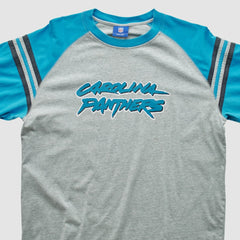 Carolina Panthers Reebok 2000s Long Sleeve T-shirt - Heather Gray Vintage - Fanatics