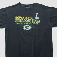 Green Bay Packers NFL 2011 T-shirt - Black Vintage - Fanatics