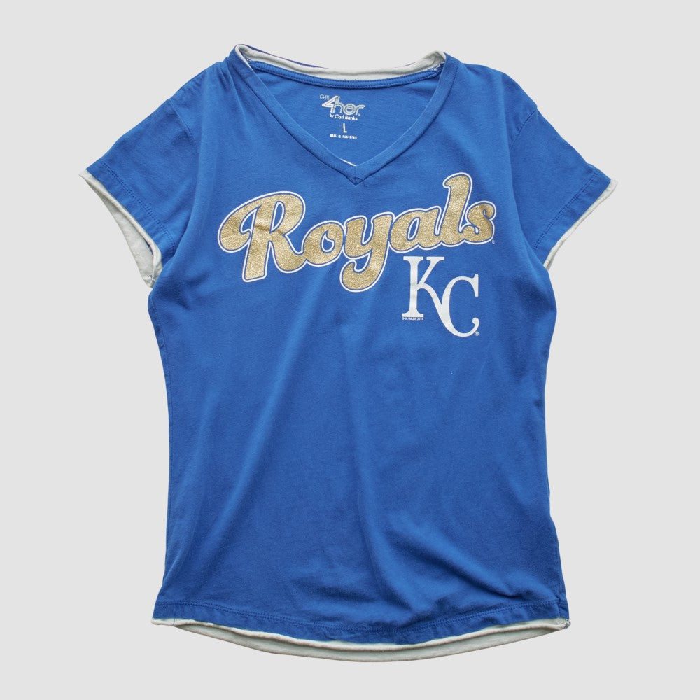Kansas City Royals Carl Banks 2010s T-shirt Sale