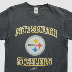 Pittsburgh Steelers Reebok 2000s T-shirt - Black Vintage - Fanatics