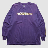 Baltimore Ravens NFL 2010s Long Sleeve T-shirt - Purple Vintage - Fanatics