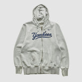 New York Yankees Nike 2000s Hooded Full Zip Sweatshirt Outlet