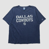 Dallas Cowboys Champion 90s T-shirt - Navy Vintage - Fanatics