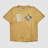 New Orleans Saints NFL 2010s T-shirt - Yellow Vintage - Fanatics
