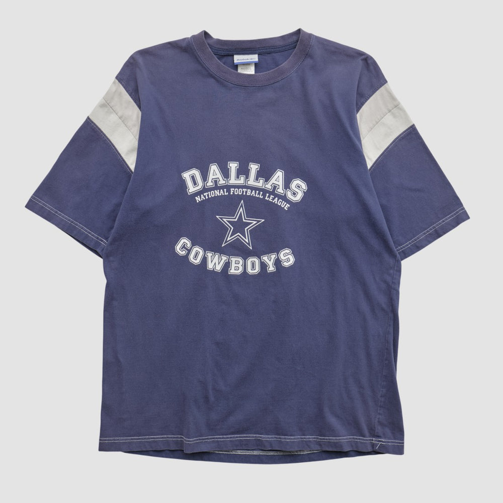 Dallas Cowboys Reebok 2000s T-shirt - Navy Vintage - Fanatics