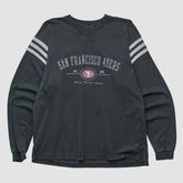San Francisco 49ers 2000s Pullover Sweatshirt - Black Vintage - Fanatics