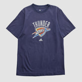 Adidas Oklahoma City Thunder 2010s T-shirt Navy Vintage