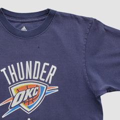 Adidas Oklahoma City Thunder 2010s T-shirt Navy Vintage