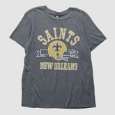 New Orleans Saints NFL 2010s T-shirt - Gray Vintage - Fanatics