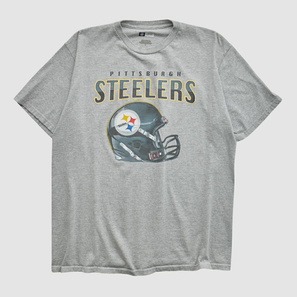 Pittsburgh Steelers NFL 2010s T-shirt - Heather Gray Vintage - Fanatics