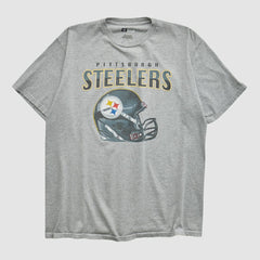 Pittsburgh Steelers NFL 2010s T-shirt - Heather Gray Vintage - Fanatics