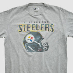 Pittsburgh Steelers NFL 2010s T-shirt - Heather Gray Vintage - Fanatics