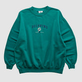 Miami Dolphins NFL 2000s Pullover Sweatshirt - Teal Vintage - Fanatics