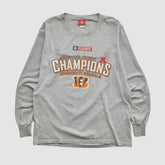 Cincinnati Bengals NFL 2005 Long Sleeve T-shirt - Heather Gray Vintage - Fanatics