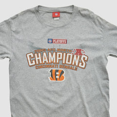 Cincinnati Bengals NFL 2005 Long Sleeve T-shirt - Heather Gray Vintage - Fanatics