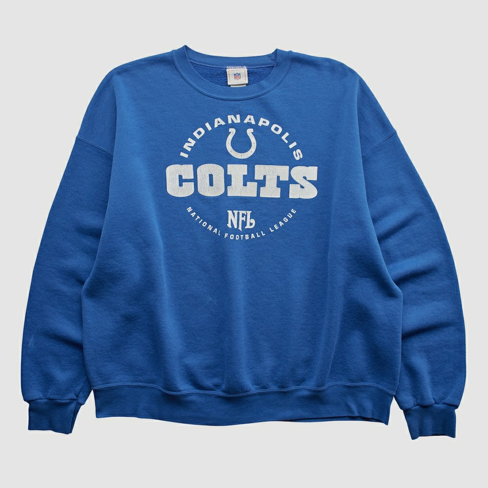 Indianapolis Colts NFL 2000s Pullover Sweatshirt - Blue Vintage - Fanatics