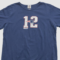 New England Patriots NFL 2000s T-shirt - Navy Vintage - Fanatics