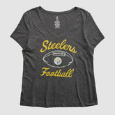 Pittsburgh Steelers NFL 2010s T-shirt - Dark Heather Gray Vintage - Fanatics