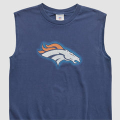 Denver Broncos NFL 2000s Tank - Navy Vintage - Fanatics