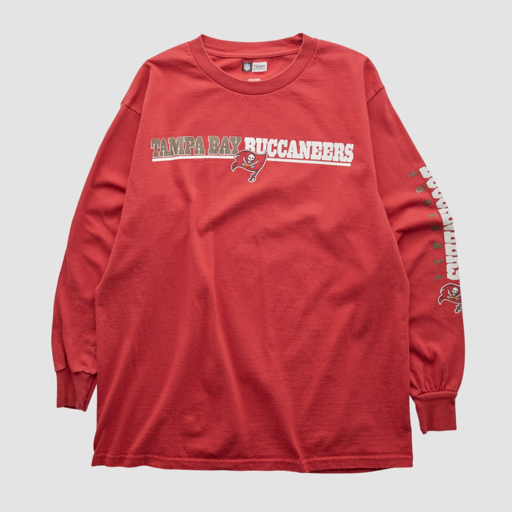 Tampa Bay Buccaneers NFL 2010s Long Sleeve T-shirt - Red Vintage - Fanatics