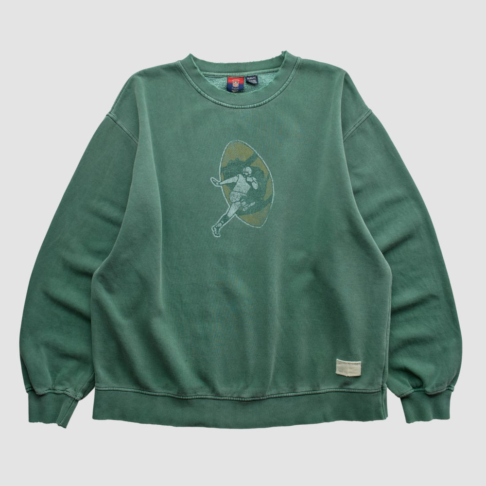 Green Bay Packers Reebok 2000s Pullover Sweatshirt - Green Vintage - Fanatics