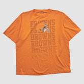Cleveland Browns NFL 2000s T-shirt - Orange Vintage - Fanatics