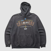 New Orleans Saints NFL 2009 Hooded Pullover Sweatshirt - Charcoal Vintage - Fanatics
