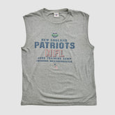 New England Patriots NFL 2006 Tank - Heather Gray Vintage - Fanatics