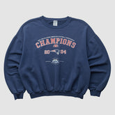 New England Patriots Jerzees 2004 Pullover Sweatshirt - Navy Vintage - Fanatics