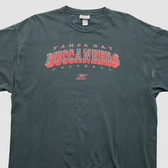 Tampa Bay Buccaneers Reebok 2000s T-shirt - Black Vintage - Fanatics