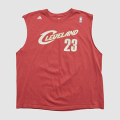 Adidas Cleveland Cavaliers 2000s Tank Red Vintage