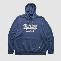 New England Patriots NFL 2000s Hooded Pullover Sweatshirt - Navy Vintage - Fanatics