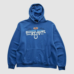 Indianapolis Colts NFL 2010 Hooded Pullover Sweatshirt - Blue Vintage - Fanatics