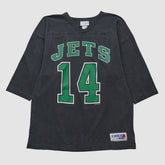 New York Jets Chalk Line 90s T-shirt - Black Vintage - Fanatics