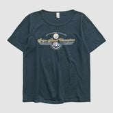 Pittsburgh Steelers Anvil 2006 T-shirt - Navy Vintage - Fanatics