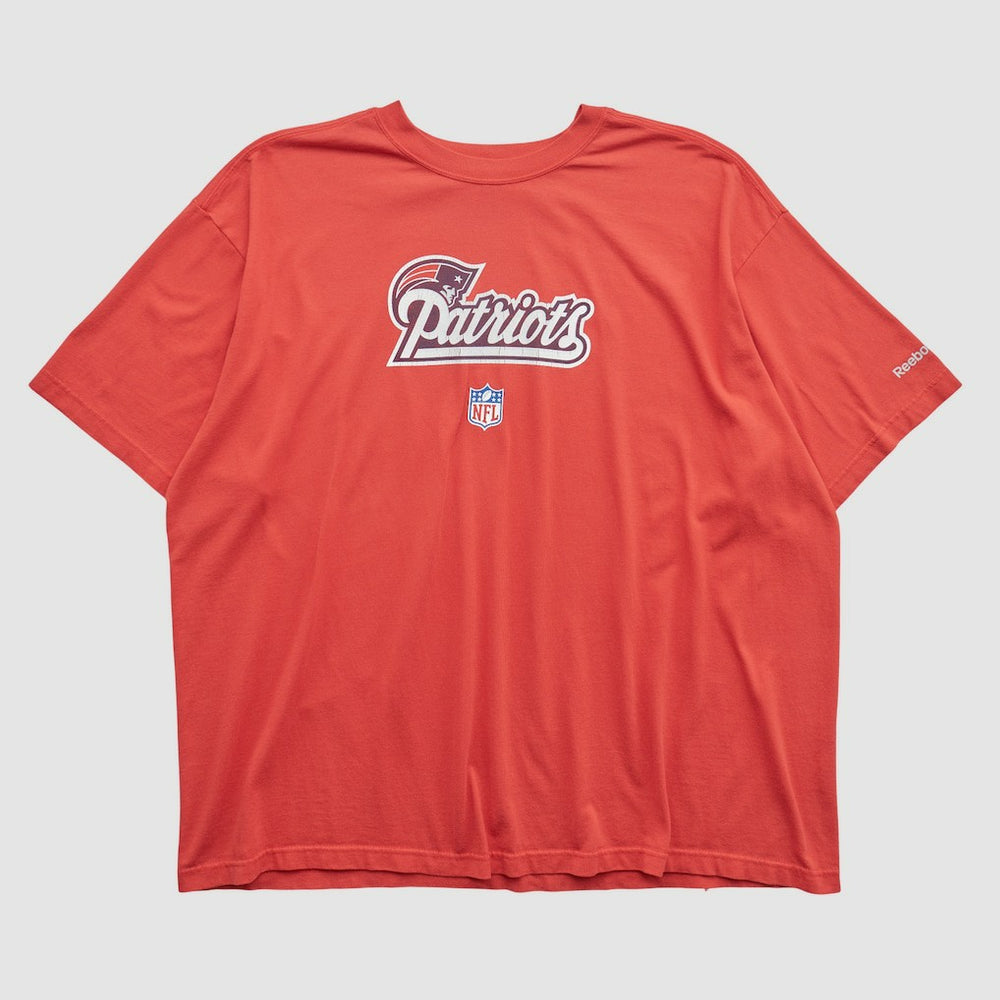 New England Patriots Reebok 2000s T-shirt - Red Vintage - Fanatics