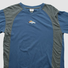 Denver Broncos NFL 2000s Long Sleeve T-shirt - Navy Vintage - Fanatics