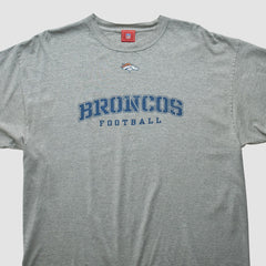 Denver Broncos NFL 2000s T-shirt - Heather Gray Vintage - Fanatics
