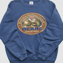 Chicago Bears NFL 2000s Pullover Sweatshirt - Blue Vintage - Fanatics