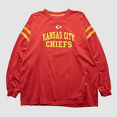 Kansas City Chiefs NFL 2000s Long Sleeve T-shirt - Red Vintage - Fanatics