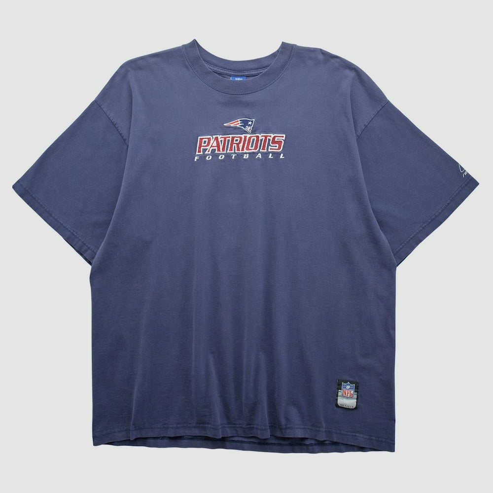 New England Patriots Reebok 2000s T-shirt - Navy Vintage - Fanatics