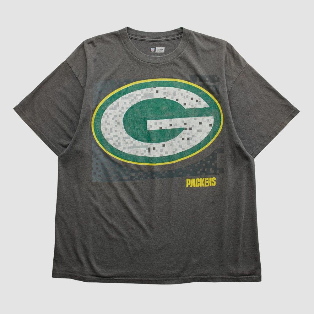 Green Bay Packers NFL 2010s T-shirt - Dark Heather Gray Vintage - Fanatics