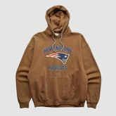 New England Patriots Jerzees 2000s Hooded Sweatshirt - Clay Vintage - Fanatics