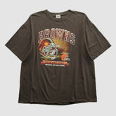 Cleveland Browns NFL 2000s T-shirt - Brown Vintage - Fanatics
