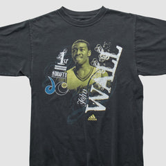 Adidas Washington Wizards 2010 T-shirt Black Vintage