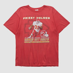 Priest Holmes NFL 2000s T-shirt - Red Vintage - Fanatics
