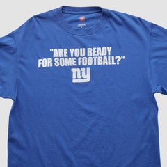 New York Giants NFL 2000s T-shirt - Blue Vintage - Fanatics