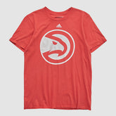 Adidas Atlanta Hawks 2010s T-shirt Red Vintage
