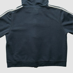 Pittsburgh Steelers NFL 2000s Hooded Full Zip Sweatshirt - Black Vintage - Fanatics